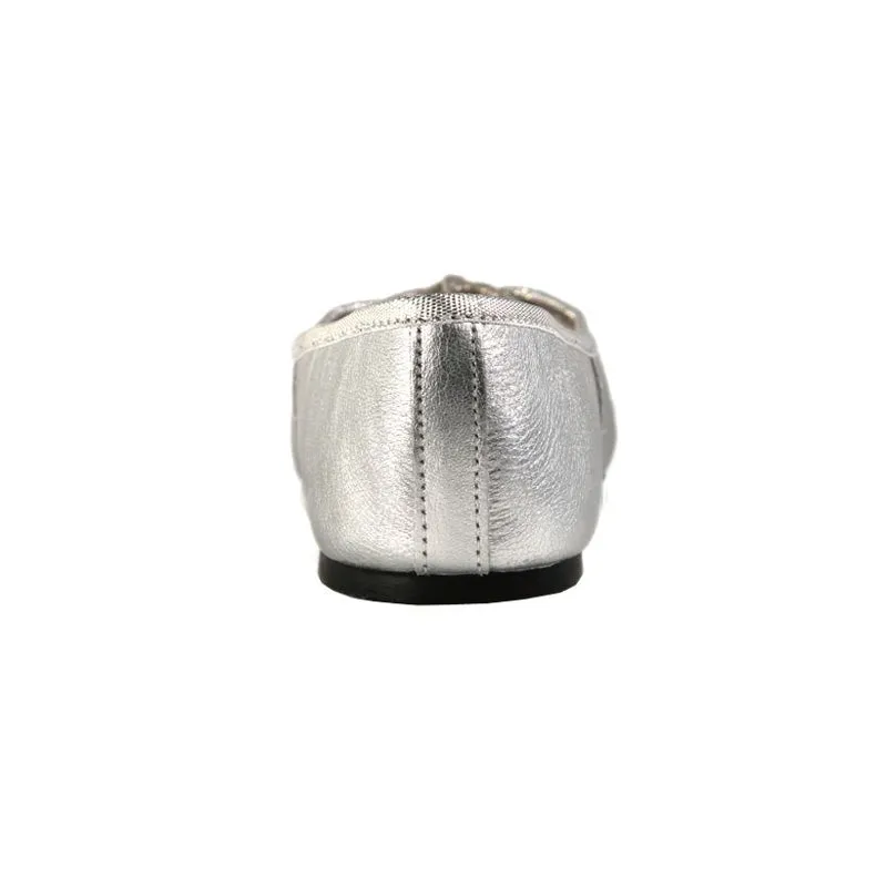 Zoe - Silver Metallic
